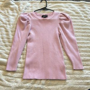 Express Puffed Sleeve Sweater